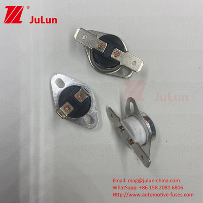 KSD301 Modelo Imetal Manual Reiniciar Switch de temperatura Movível / Imóvel Bracket de montagem disponível