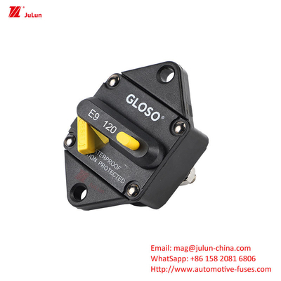 Proteção de circuito eletrônico automotivo com luz LED caixa de fusível multi-direção SBH-6PD parafuso 30A-500A dois polos 32V manual Re