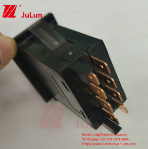 Flasher de emergência VW 12V Switch Key Ford Alerta Sirene Light Switch Audi A6 C6 BC45-13A350-BA 12V 24V