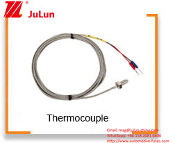 Sensor de temperatura de alumínio fundido por anel de aquecimento indireto de tubo duplo elétrico