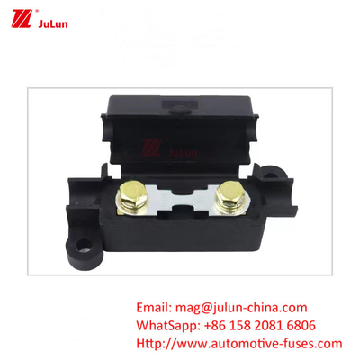 Ue ul 32v 30a-500a suporte de fusível automotivo de cobre garfo parafuso fusível nova energia fusível de alta corrente