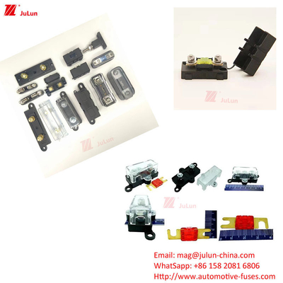 Eu UL Auto Parts ANS/MIDI Small Good Fuse Holder Com 30A-500A Holding Current Para Proteção de Circuito Eletrônico Automóvel