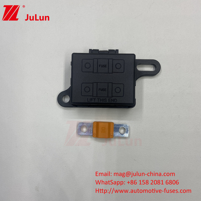 ABS Brass Pbt Fireproof Blx A Low Voltage Fuse Holder Design à prova de poeira 20A-500A