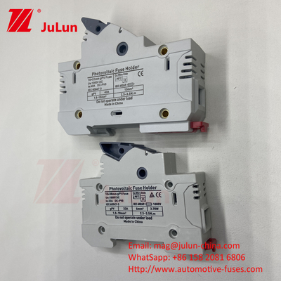 1000VDC 1500VDC 500VDC Fusível solar fotovoltaico GPV Fusível solar fotovoltaico e suporte de fusível para proteção do sistema Não há avaliações ainda