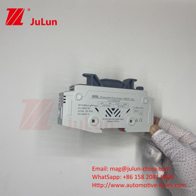 Fusível fotovoltaico com corpo cerâmico DIN Mount Dc Fusível 250a 10x85 1500Vdc Fusível fotovoltaico 15