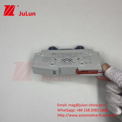1000VDC Solar PV Din Rail Fuse Balão Fuse 10x38mm RT18-32 Fuse Link AC