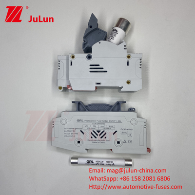 VENDA Mezeen 1P 10x38mm PV DC 1000V 32A Fuse e segurador de fusível para proteção do sistema solar OEM disponível