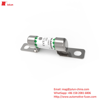 Fusível automotriz de tubo redondo DC850V 30A-50A Carregador EV portátil com proteção EV321-3EL