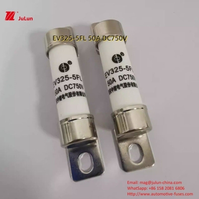Fusível de tipo parafusos de parafusos de 750 V CC 10A-50A para veículos elétricos