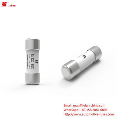 DC 750V 20KA Fusível tubular de cabeça plana para veículos elétricos