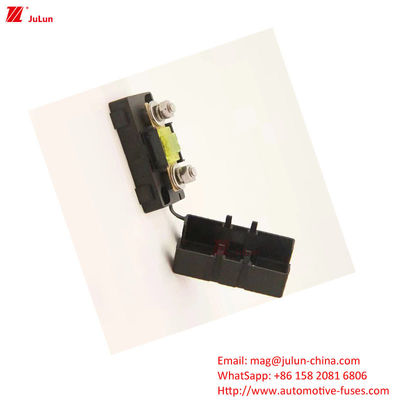 Conector de base do suporte de fusível de automóvel 30A-500A 32V Um pólo Dois pólos com concha de plástico