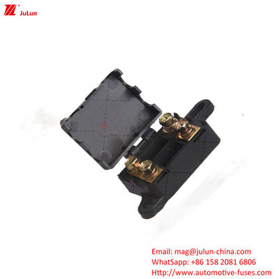 Conector de base do suporte de fusível de automóvel 30A-500A 32V Um pólo Dois pólos com concha de plástico