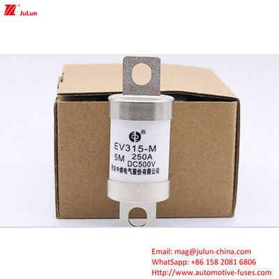 EV315-M-5M-150A 250A 300A 400A 500VDC Proteção contra fusíveis de veículos elétricos EV Tensão nominal Dc 500V 20KA