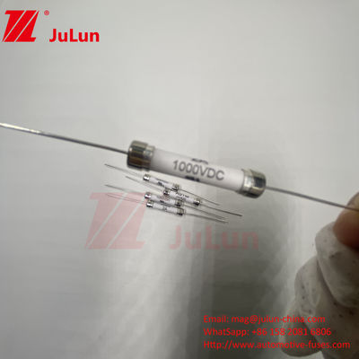 ASTM HV620 2A 1000VDC 6x30mm Servo motor Fusíveis de tubo cerâmico de ação rápida