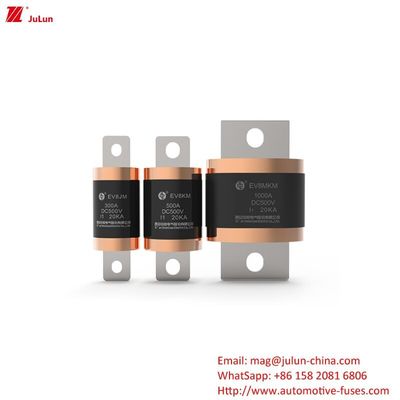 Fusíveis Sinofuso Médio para Proteção de Veículos Rodoviários EV8-MKM 500A-1000A DC500V