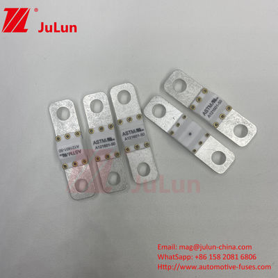 A norma ASTM A121601-100A aplica-se a fusíveis de carregamento de veículos elétricos de 125 V 3KA-8KA-40.C a 105.C 63VDC-125VDC