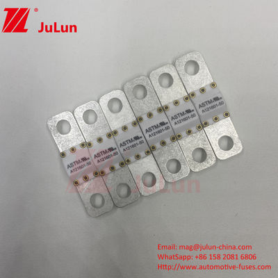 A norma ASTM A121601-100A aplica-se a fusíveis de carregamento de veículos elétricos de 125 V 3KA-8KA-40.C a 105.C 63VDC-125VDC
