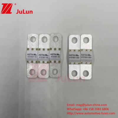 A121601-150A Proteção de veículos elétricos ASTM Automotive Mini Fuse Bolt Type Rated DC 125VDC