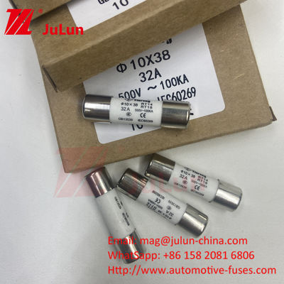 PV 10A FUSE Painel de fusível cerâmico Monte de fusíveis de corda Pv 10 * 38mm