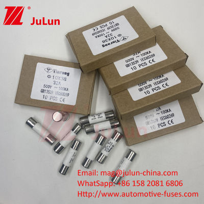 32A 10*38mm 15A 690VDC 1000VDC Painel montado Fusível solar fotovoltaico para proteção robusta de cordas fotovoltaicas