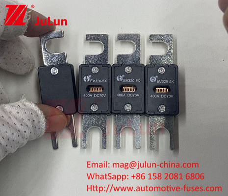 EV320 100A 200A 225A 250A 300A 350A 500A 70VDC Sopro 10KA/20KA Fusível de capacidade de ruptura para carregamento de veículos elétricos