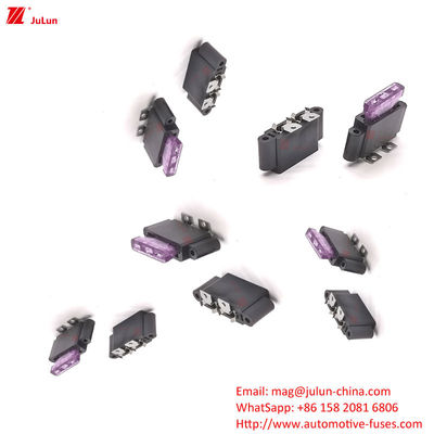 Protector de fusível de automóvel 32V 100A Contato de cobre de pólo único Pequeno suporte de fusível de automóvel em linha
