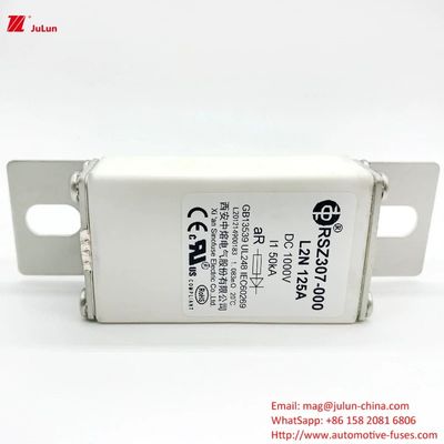 RSZ307 Bolt On Terminal Type EV Charger Fuses com Características de Fusão Médio