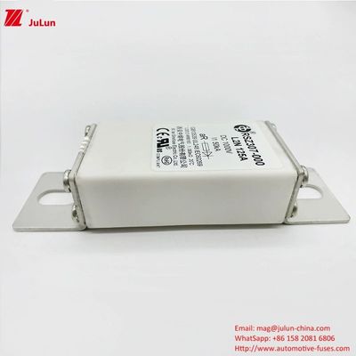 Fusão para veículos elétricos de fusão média DC1000V com capacidade de ruptura de 25KA