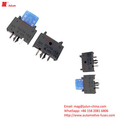 Automóvel mini-interruptor de circuito compatível parafusos 30A-500A de cobre contato manual redefinição