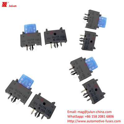 32V 100A Interruptor de circuito de automóvel Contacto de cobre de um pólo Pequeno suporte de fusível de automóvel