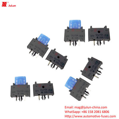 32V 100A Interruptor de circuito de automóvel Contacto de cobre de um pólo Pequeno suporte de fusível de automóvel