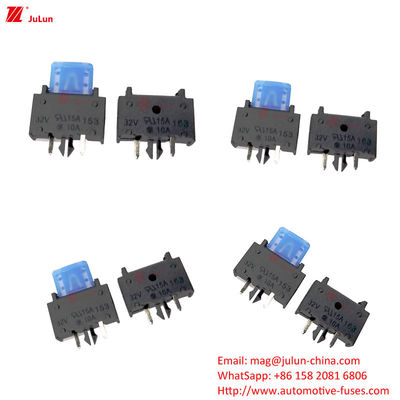 32V 100A Interruptor de circuito de automóvel Contacto de cobre de um pólo Pequeno suporte de fusível de automóvel
