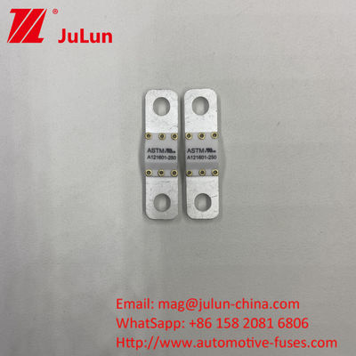 A121601-50A ASTM 125VDC Voltagem nominal Fusíveis de lâmina automotiva para automóveis e performance