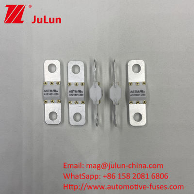A121601-350A Fusível de veículo elétrico com tensão de 125VDC e capacidade de quebra de 6KA
