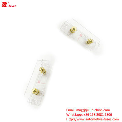 2 Pólo 30 Amp Motor segurador de fusível Peças de automóvel Profissional de cobre Contato ANS / MIDI