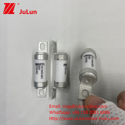 80A 700VDC M6 10kA Fusível de capacidade de quebra para carregamento de carros elétricos de CC