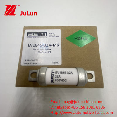35A 5-150A 700VDC 10KA Fusível de parafusos para veículos elétricos para fusíveis de CC