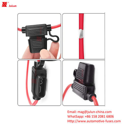 Resistente à água 60 Amp Motor segurador de fusível com tampa transparente