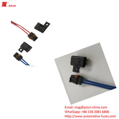 Plastico / Nylon Shell 32V Motor elétrico segurador de fusível 30A-500A 1 pólo de reinicialização manual