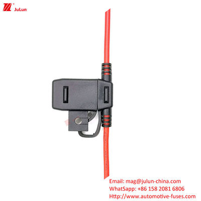 Peças para automóveis segurador de fusível para fusível tipo 32V voltagem nominal disjuntor de longa duração contato de cobre PVC retardador de chama
