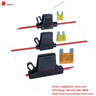Material de contacto Copper Auto parts fuse holder EU UL standard range of automobile, electric vehicle electronic circuit protection hold current 100A