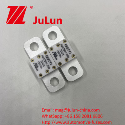 A202001-500A 125VDC ASTM Instalação sem esforço Fusíveis de automóveis cerâmicos Voltagem 150VDC Para instalação M8