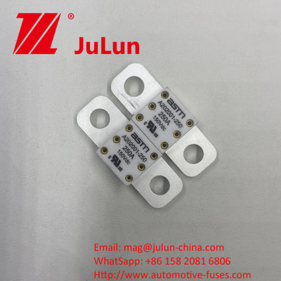 A202001-100A 150VDC Seguranças automotivas cerâmicas para sistemas de tração de veículos elétricos Torque restrito recomendado 11-13N·m Para instalação em M8