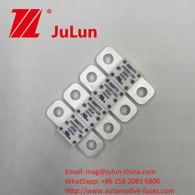 Método de montagem ASTM A202001 400A 125VDC Fusíveis cerâmicos para veículos
