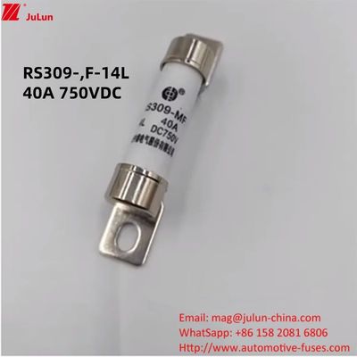Tipo de terminal de fusível de veículo elétrico de energia 750VDC para 32A-35A -40A -50A Protecção de VE HEV