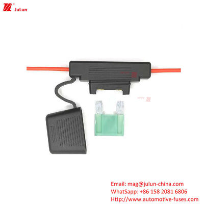 32V 58V 80V Copper Contact Car Fuse Holder para Veículo Elétrico