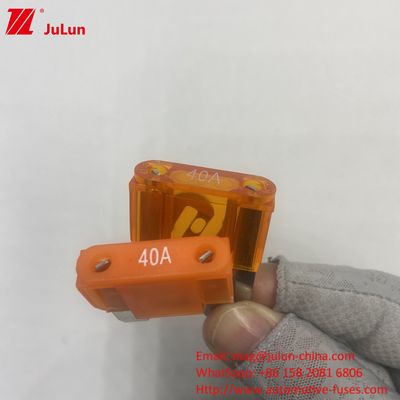 Fusíveis de lâmina automática de 60A para aplicações e proteção automotiva de 32VDC