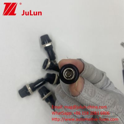 6x30 6x32mm Painel montado Car Fuse Holder Baioneta Tipo 10A 20A 250V PCB Fuse Bloco Base