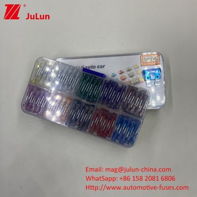 Camiões Offroad Blade Fuse Boxed 10A 32V Interruptores de circuito de veículos para eletrônicos automotivos 0337 0237 0899 0999 0299