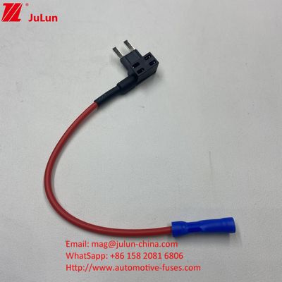 F3A 5A 10A 15A Toque de fusível 16AWG Carro Adicionar um circuito ACU Adaptador de fusível de lâmina com suporte de fusível para carros caminhões